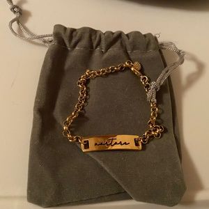 Brand new LENNY & EVA NURTURE bracelet gold tone